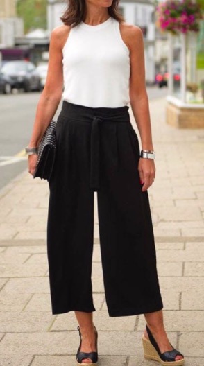 How to Wear Wide-Leg Pants - B.Styled